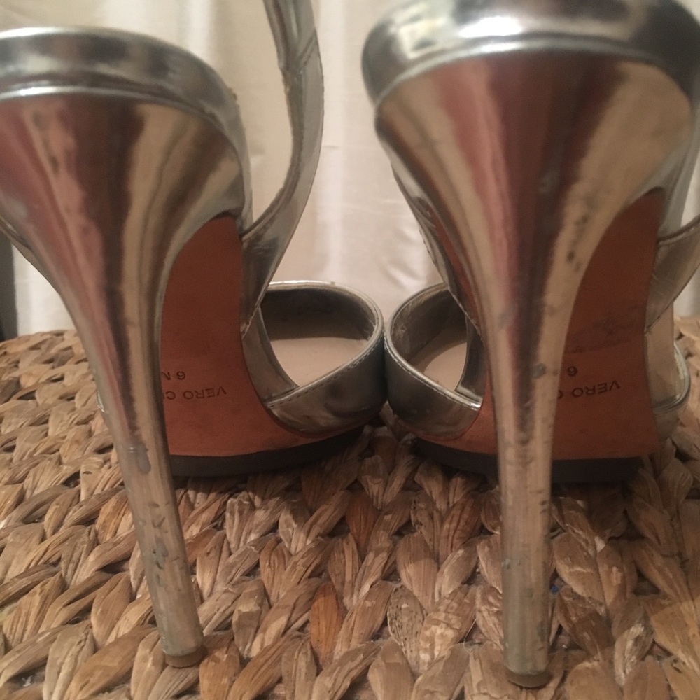 BCBGMaxAzria - KODA Slingback Pump (Silver) - Picture 6 of 7